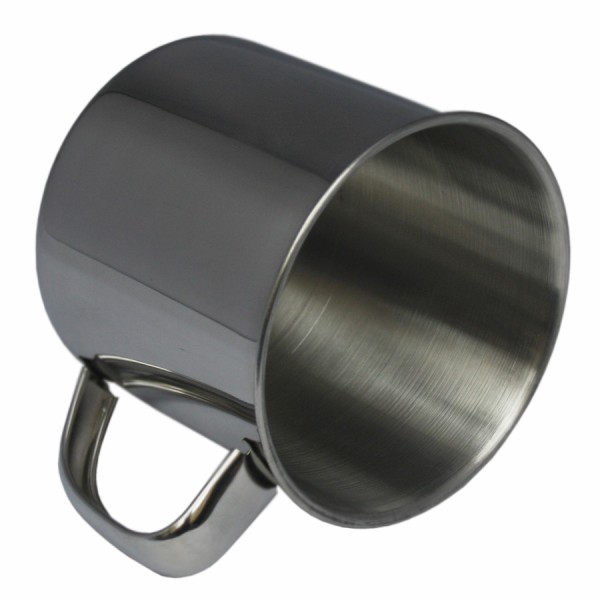 Fox Outdoor, große Edelstahl Tasse, einwandig